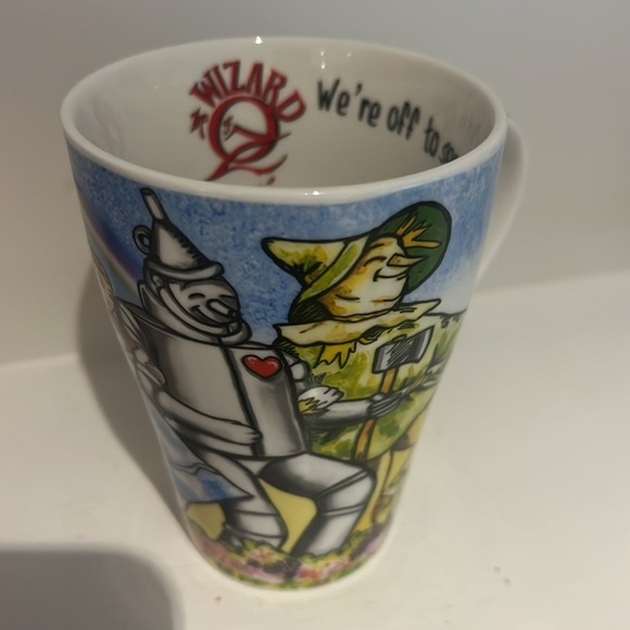 Wizard Of OZ Character 14 ounce We're Off To See The Wizard Porcelain Tall Mug - Picture 3 of 6
